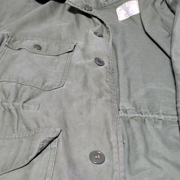 USAF 1965 Dated Vietnam Era OG 107 Field Combat Jacket-Size Medium Regular - Picture 10 of 16